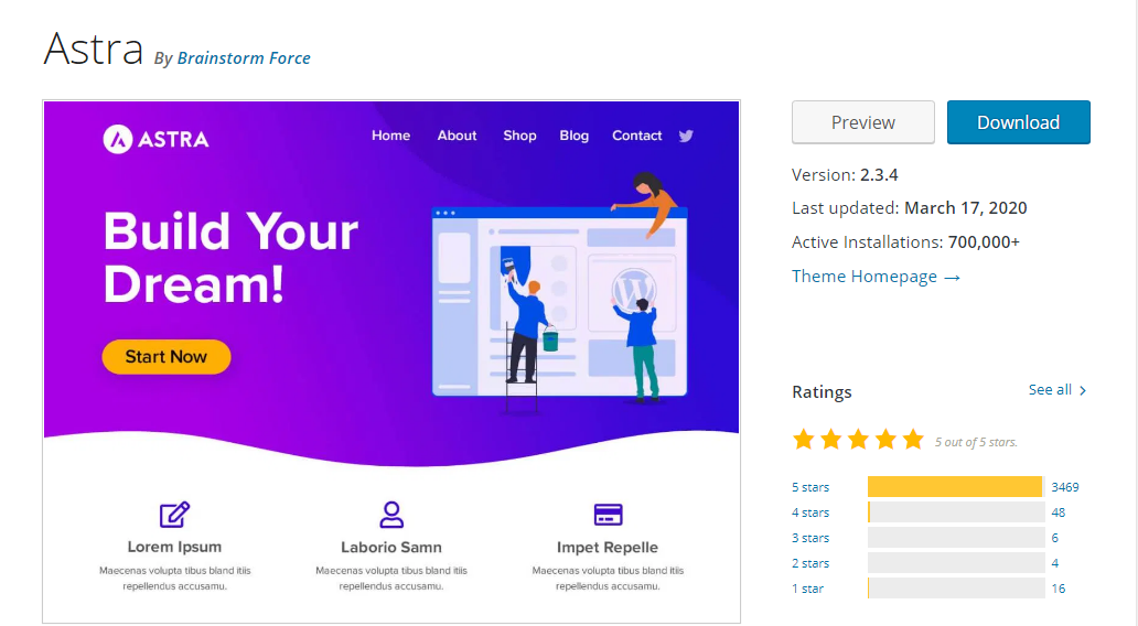Why Use an Astra Pro Nulled Themes When You Can Download It for Free? Astra - WordPress Download Page