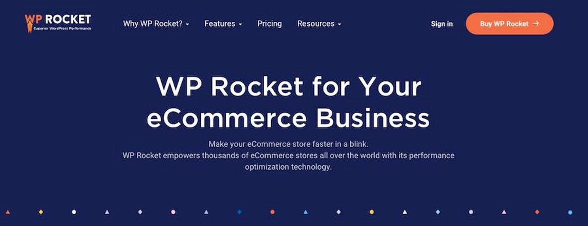 WP Rocket Review: Will It Really Skyrocket Website Performance? ecommerce features in WP Rocket