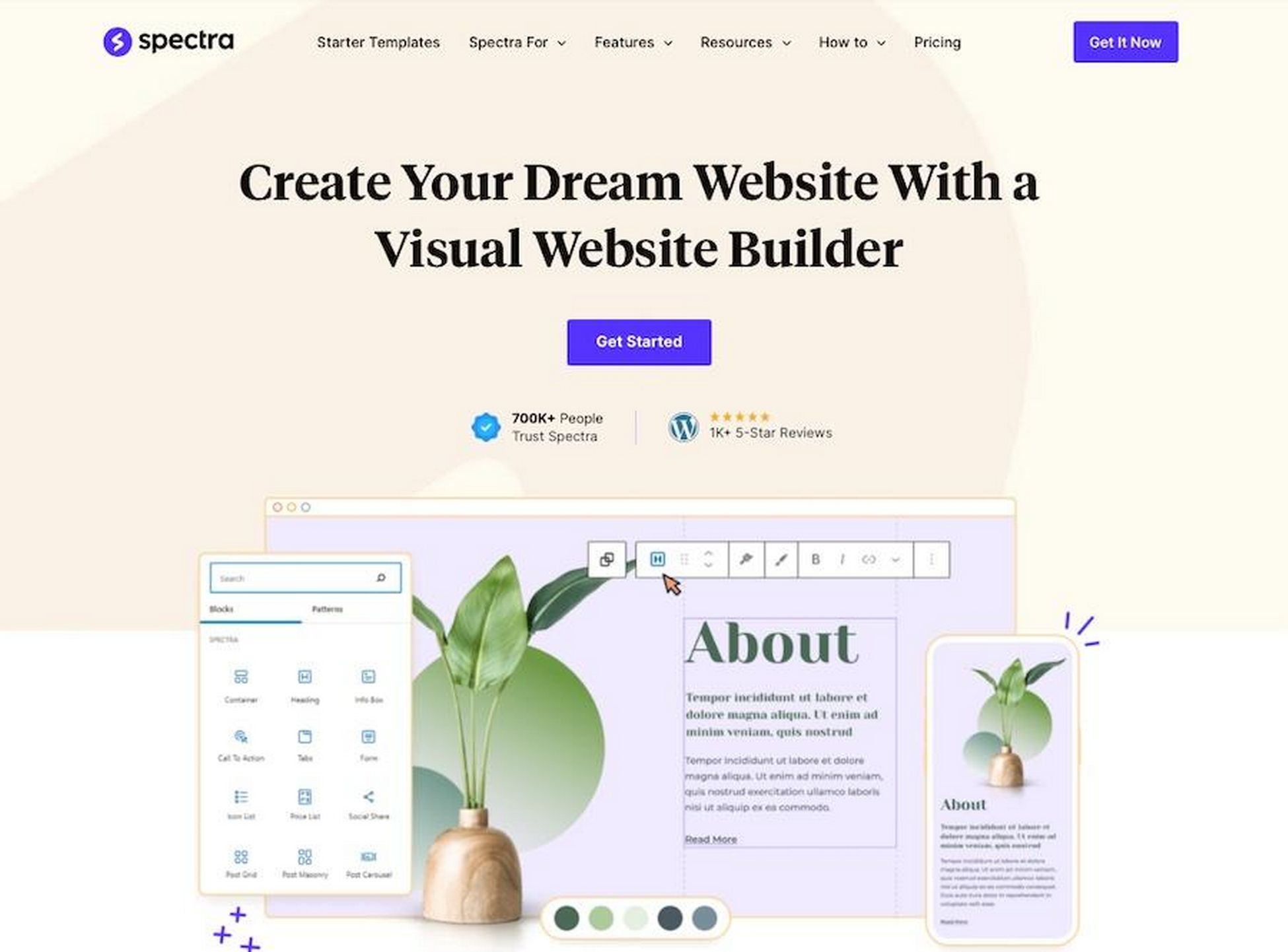 WP Rocket Review: Will It Really Skyrocket Website Performance? spectra page builder