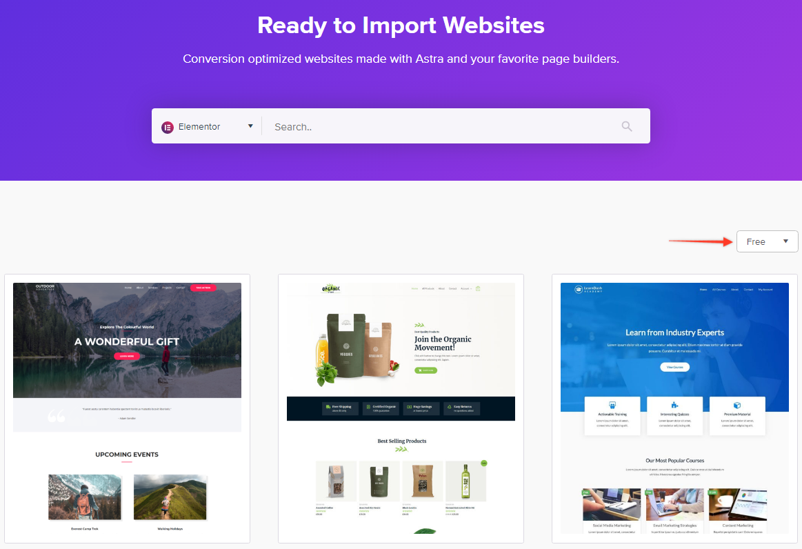 Why Use an Astra Pro Nulled Themes When You Can Download It for Free? Starter Templates - Free Option