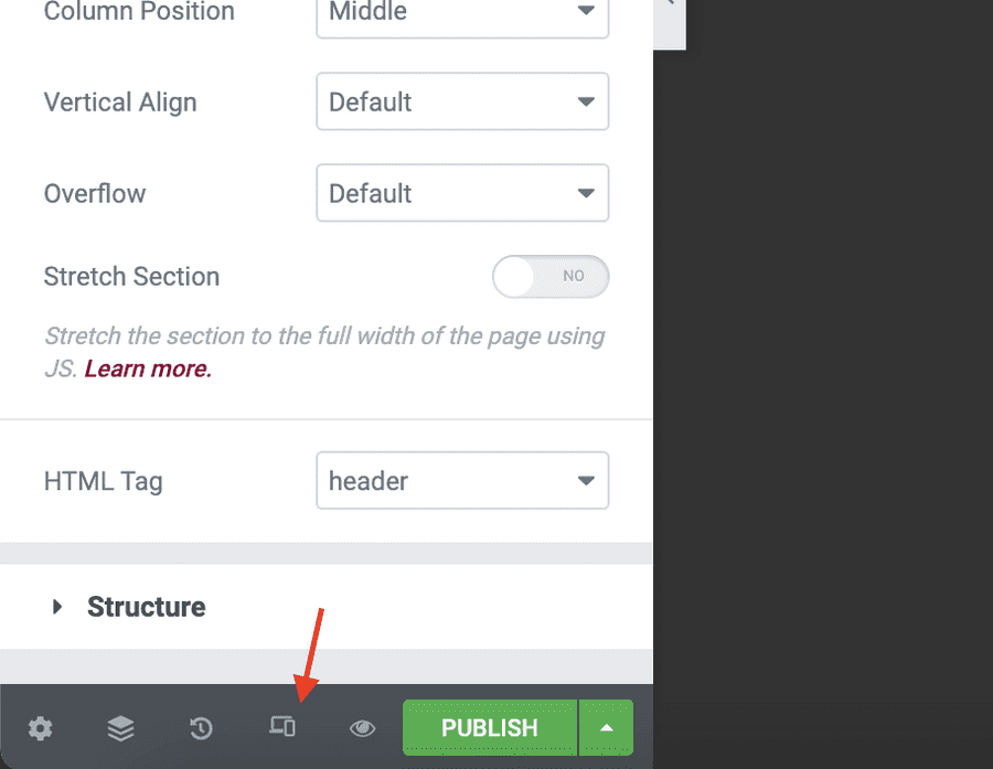 How To Create Headers in Elementor (Includes Free Method) Elementor header mobile view