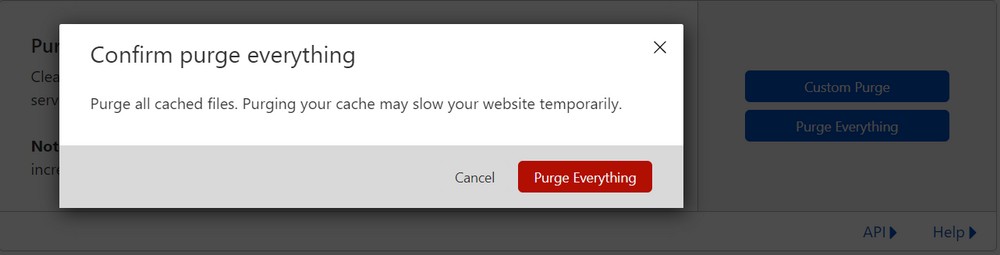 How To Clear the WordPress Cache: 5 Ways To Clear All Your Caches Accept the warning and purge everything