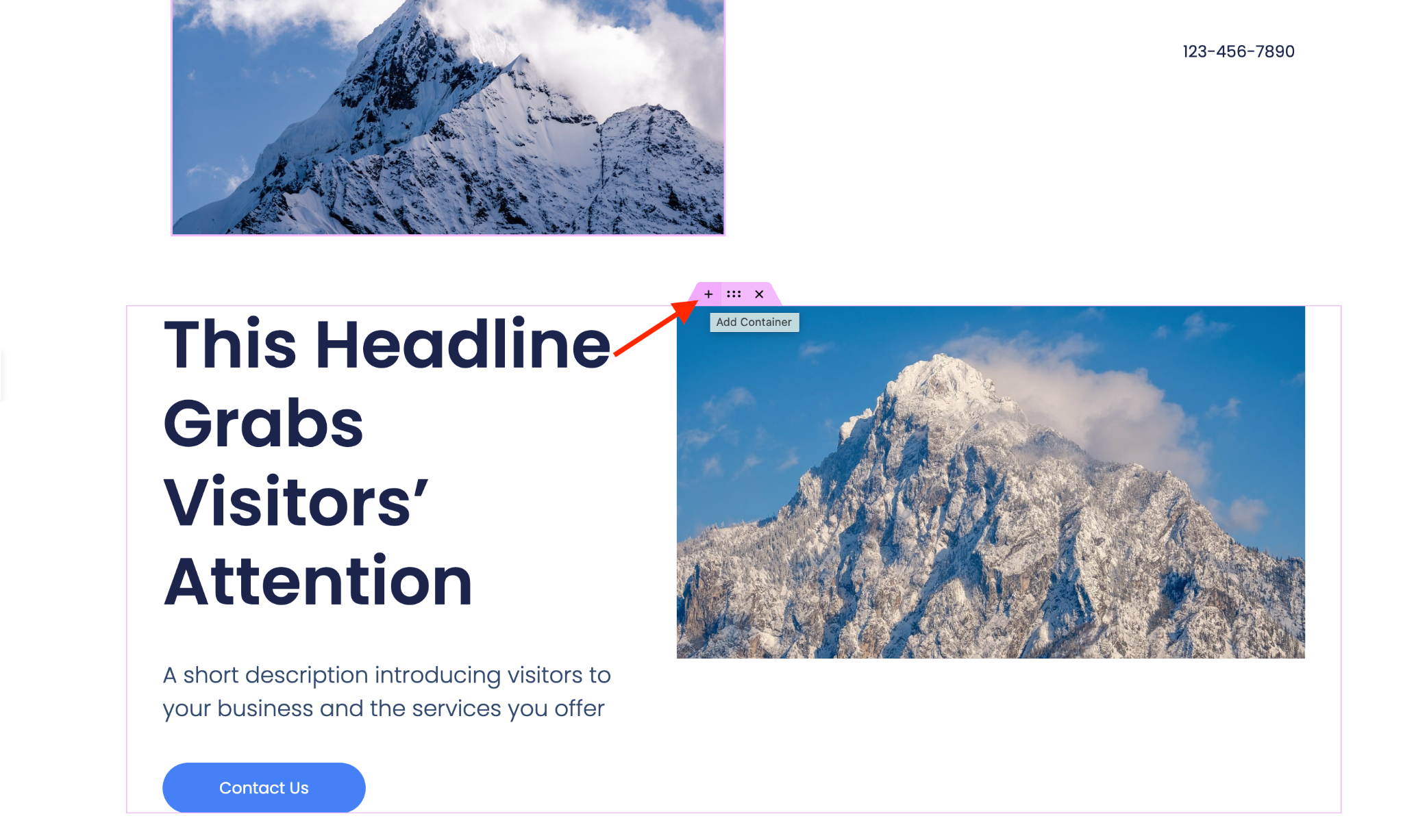 Parallax Perfection: A Tutorial for Elementor Free and Pro add container