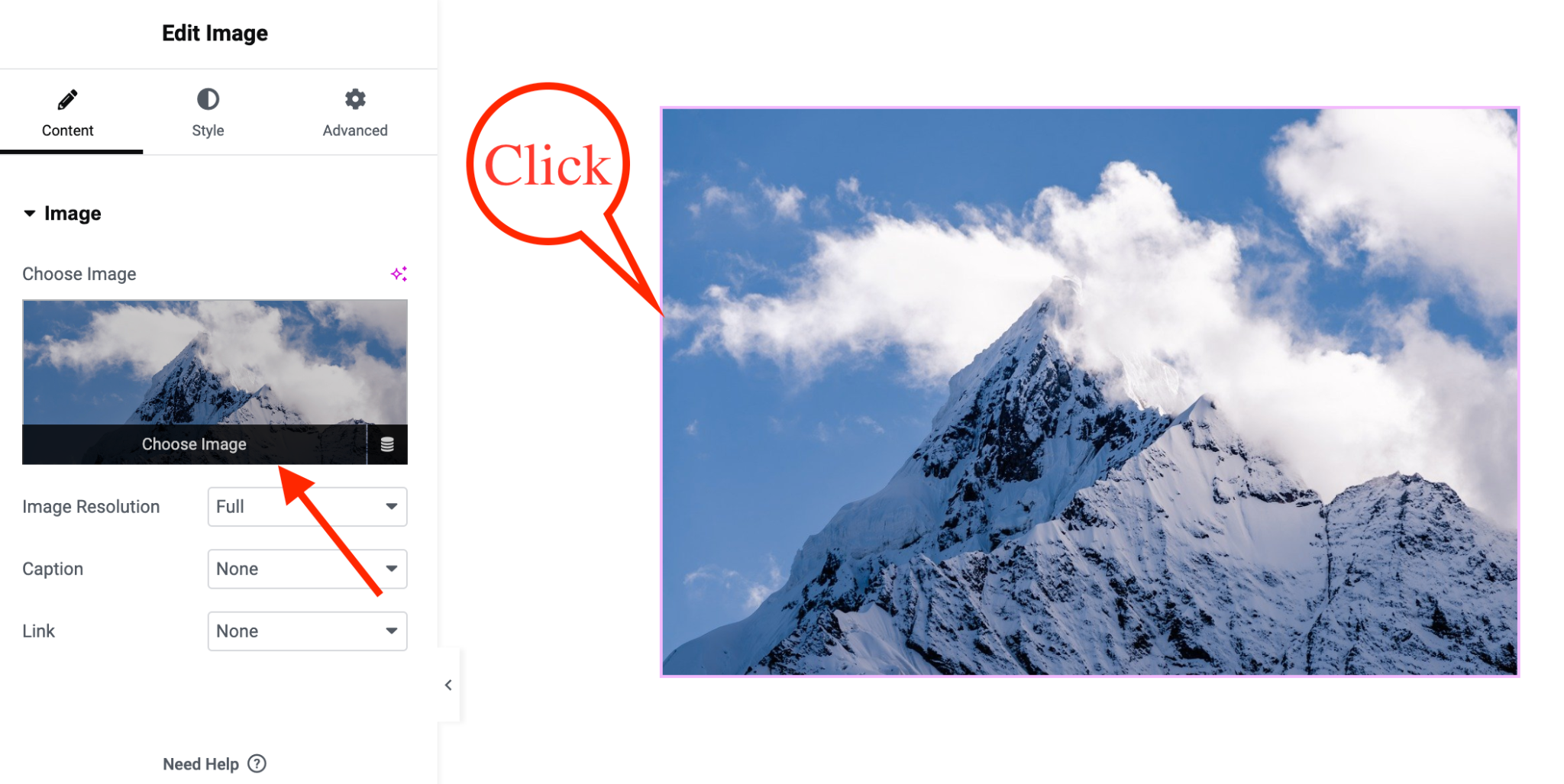 Parallax Perfection: A Tutorial for Elementor Free and Pro add image with image widget