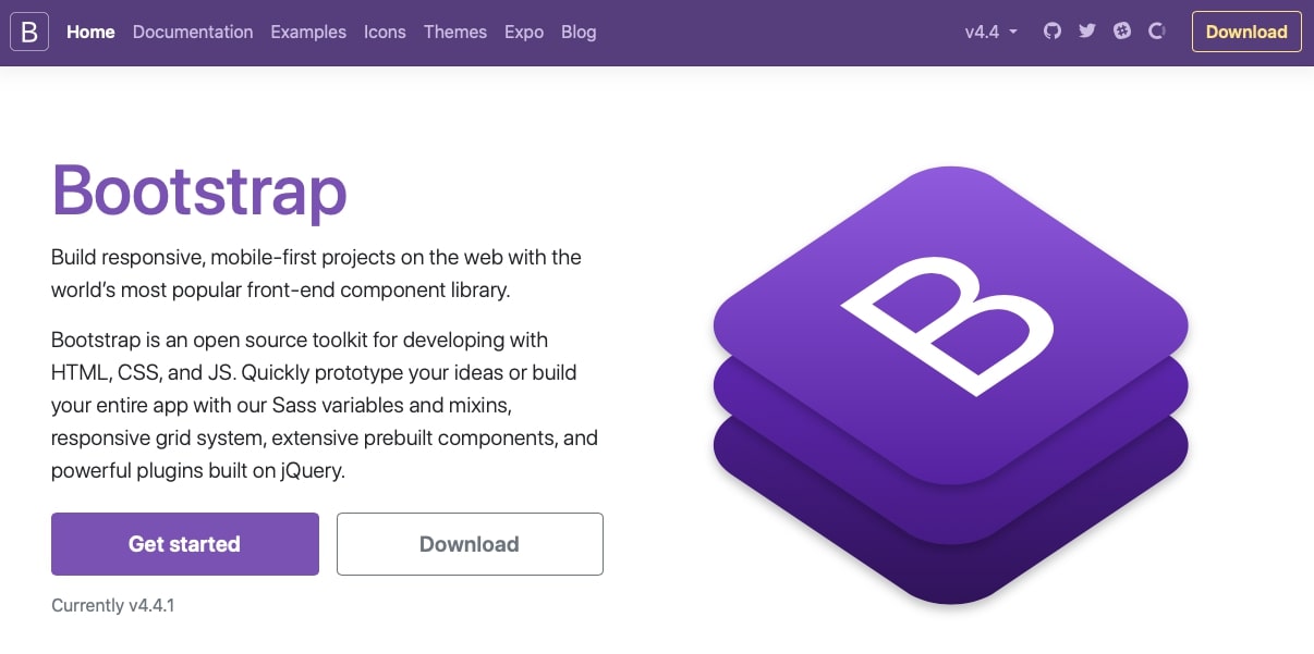 The 20 Best Web Design Software Products for Web Designers (Free and Paid) Bootstrap homepage
