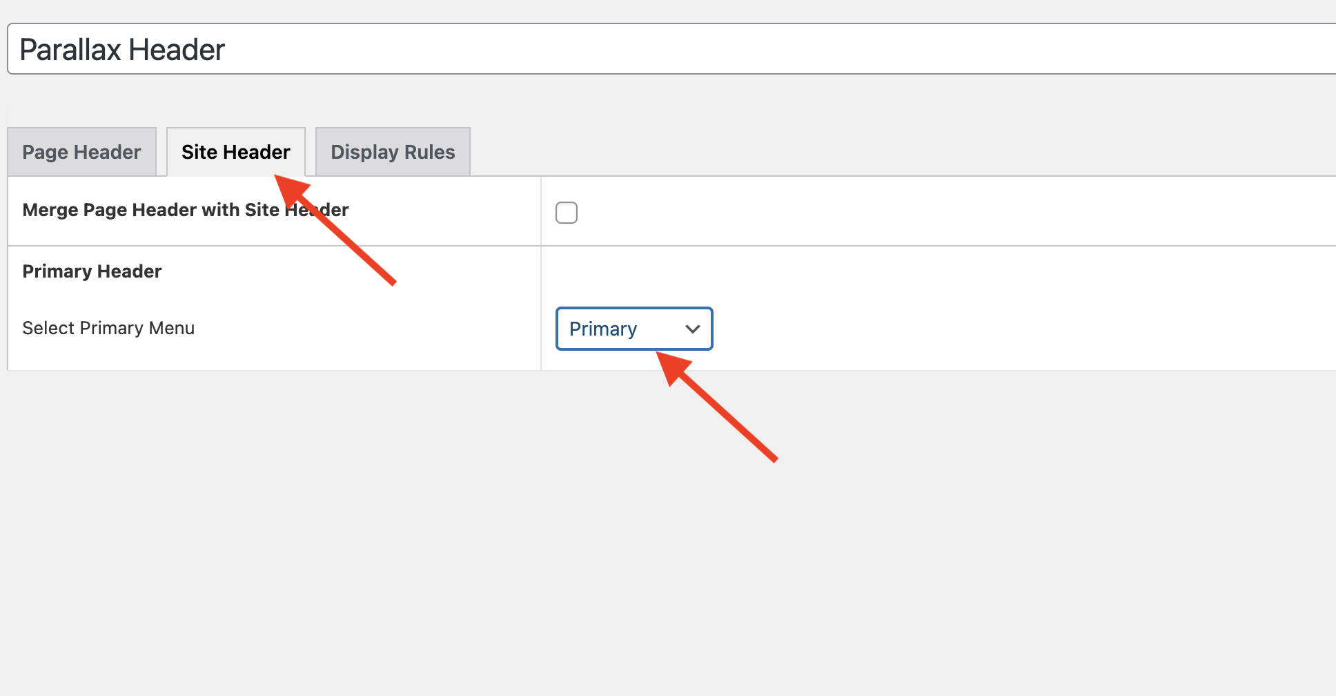 Parallax Perfection: A Tutorial for Elementor Free and Pro page header menu