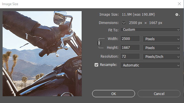 WordPress Performance Myths — Common Myths Analyzed and Busted! Photoshop settings for image resolution