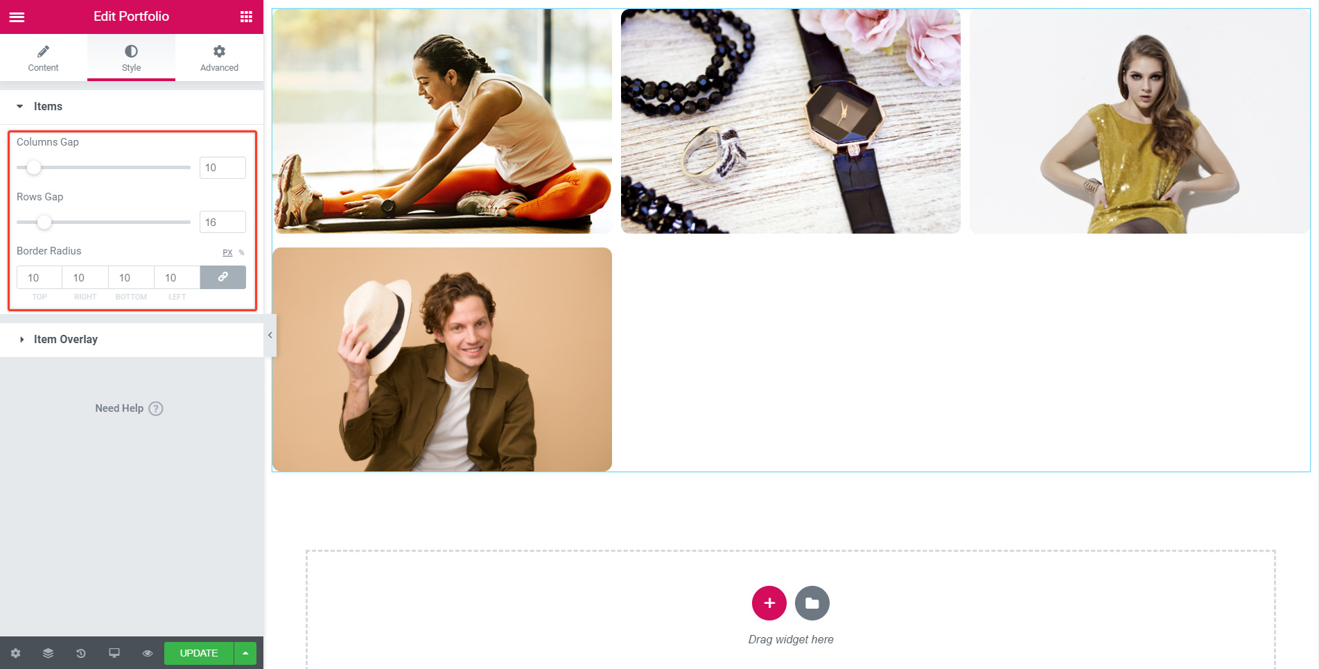 How To Create a Portfolio With Elementor - Step by Step Guide Elementor portfolio columns