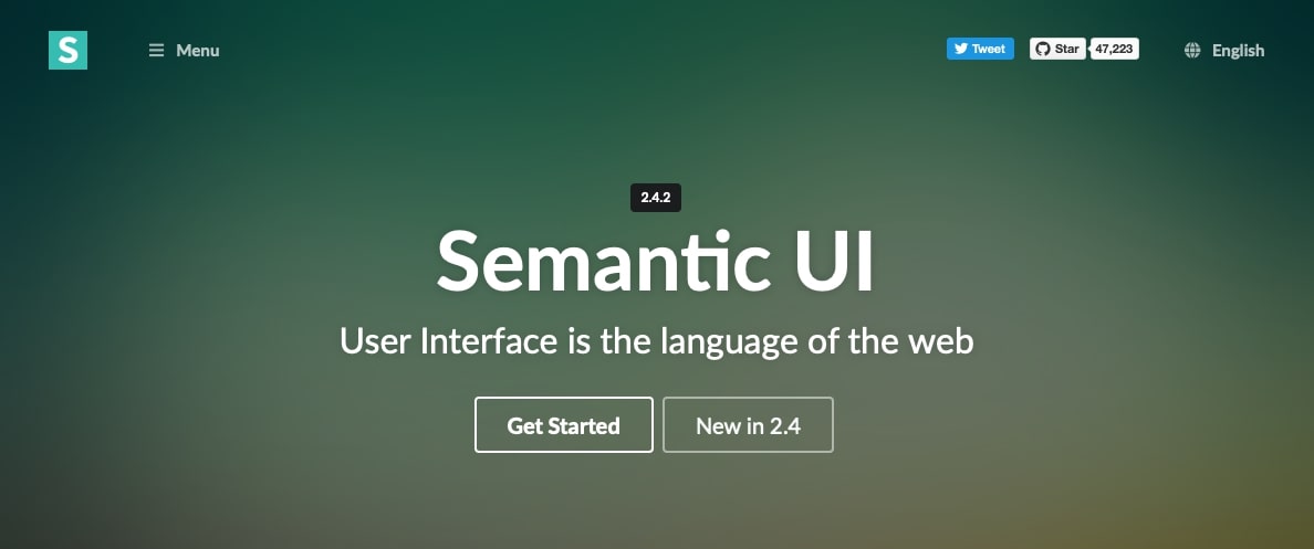 The 20 Best Web Design Software Products for Web Designers (Free and Paid) Semantic UI homepage