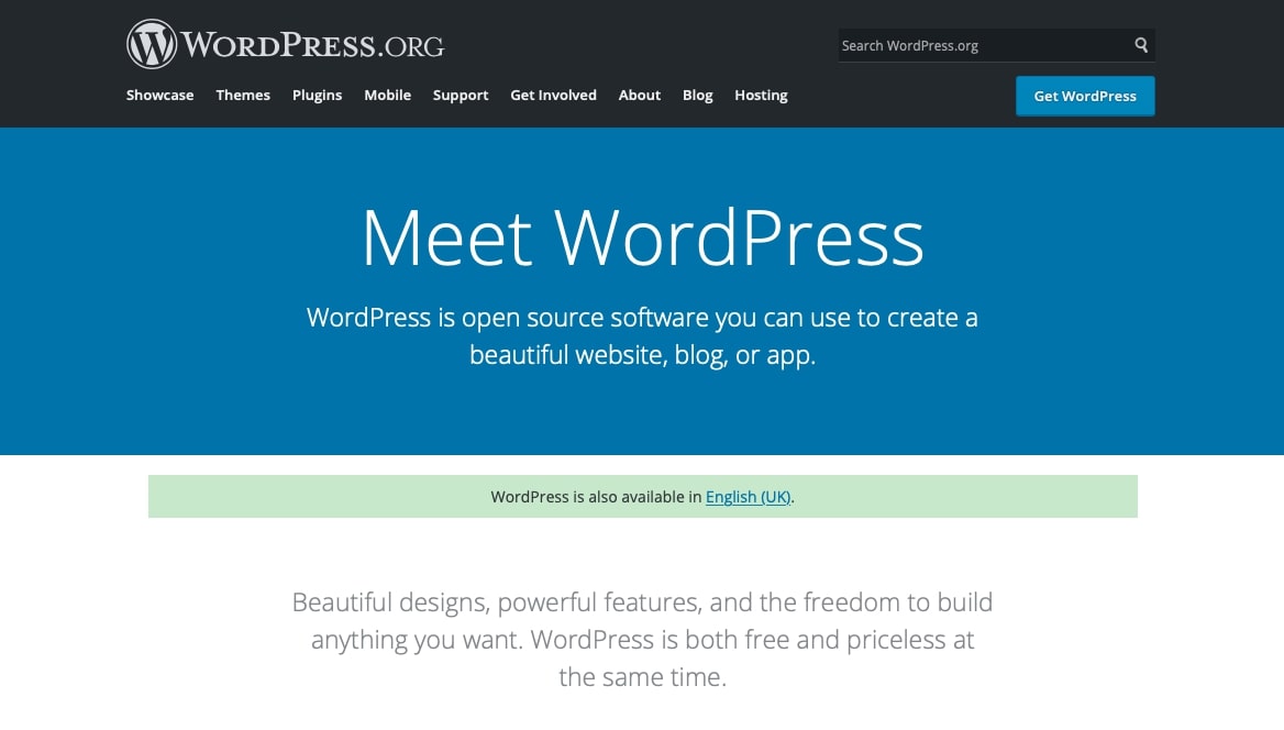 The 20 Best Web Design Software Products for Web Designers (Free and Paid) WordPress.org homepage