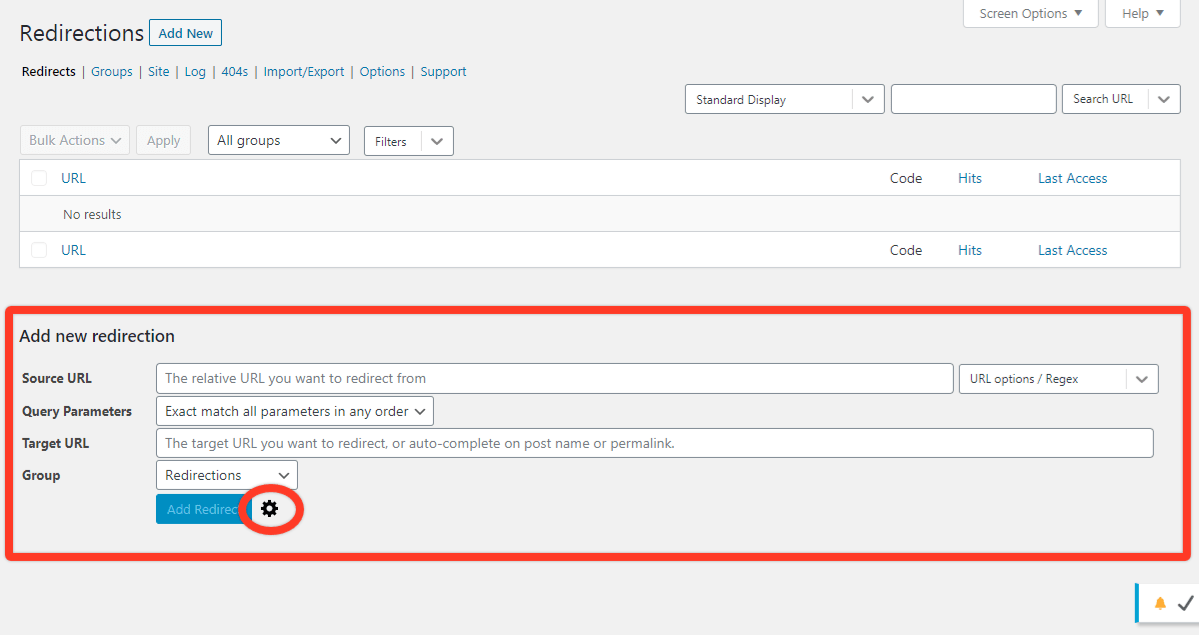 WordPress 301 Redirect: How To Create, Remove and Manage Redirects in WordPress Adding a new redirection rule using the Redirection plugin