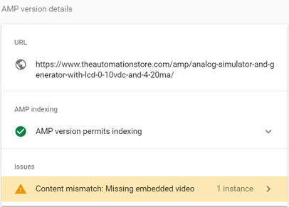 WordPress AMP: How To Set Up Google AMP + 4 Best Plugins Content mismatch message