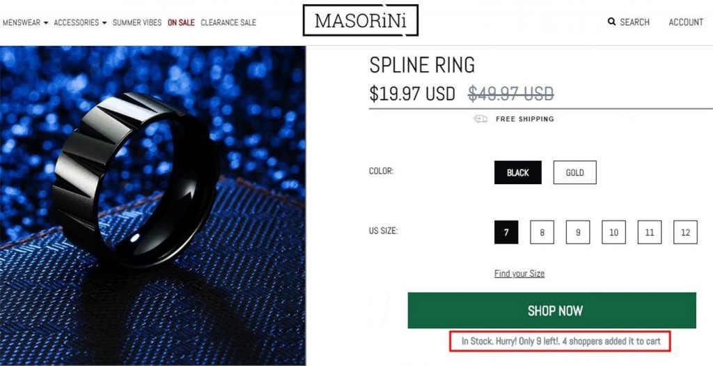 How To Reduce Cart Abandonment: 21 Proven Ways available-quantity-with-urgency-image