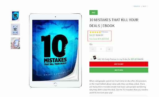 Tripwire Funnels: Complete Guide With 9 Powerful Examples Discount offer on E-book