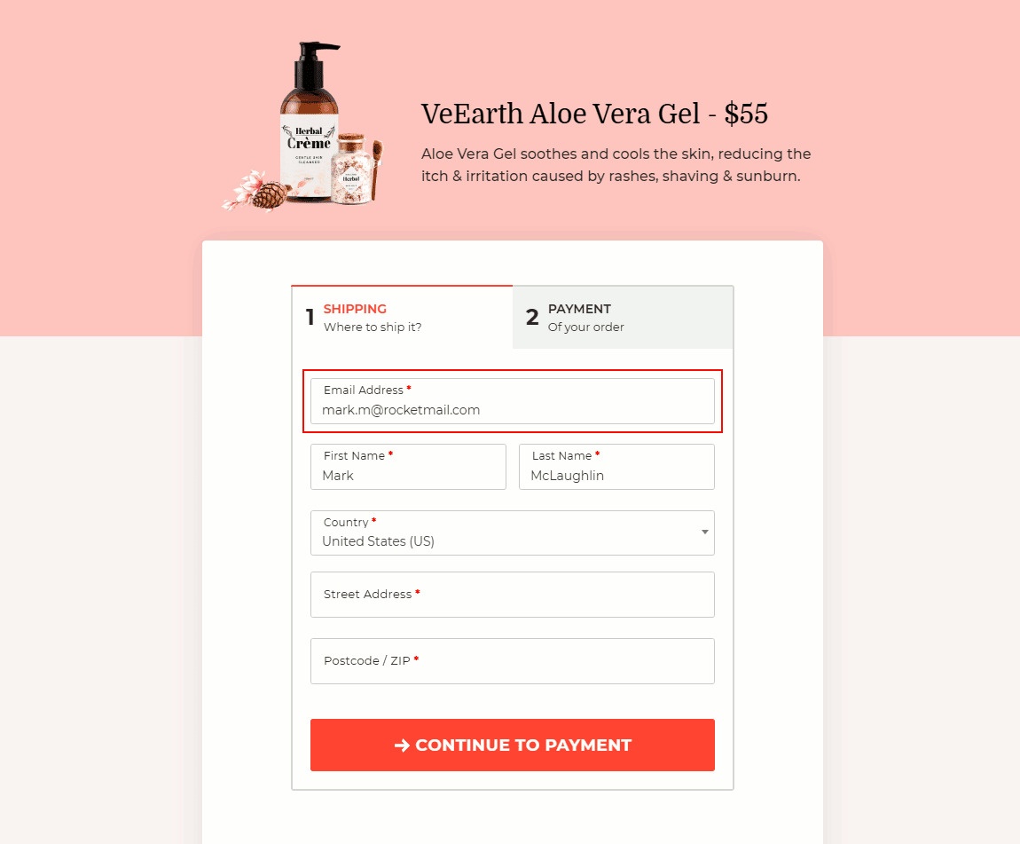 Abandoned Cart Recovery: 4 Proven Ways to Recover Abandoned Carts Email id field in Checkout form