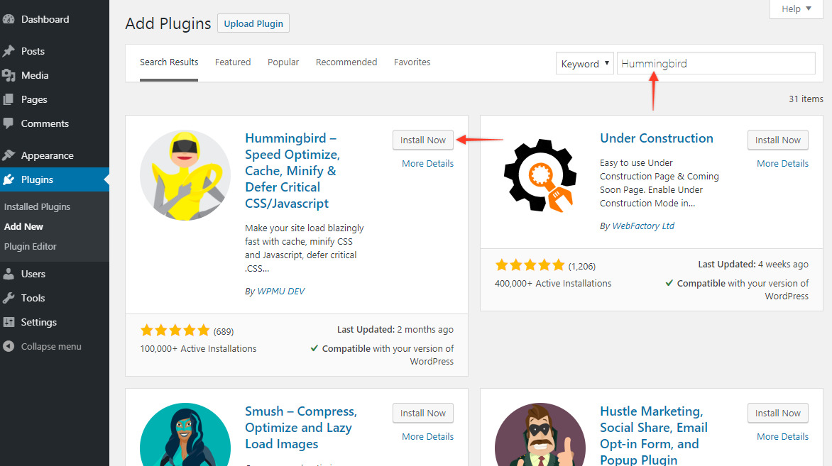 How To Add Expires Headers to WordPress: Manual + Plugin Methods Installing and activating the Hummingbird plugin