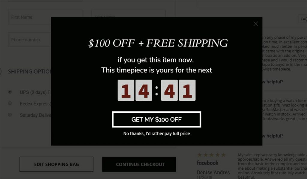How To Reduce Cart Abandonment: 21 Proven Ways limited-period-discount-image