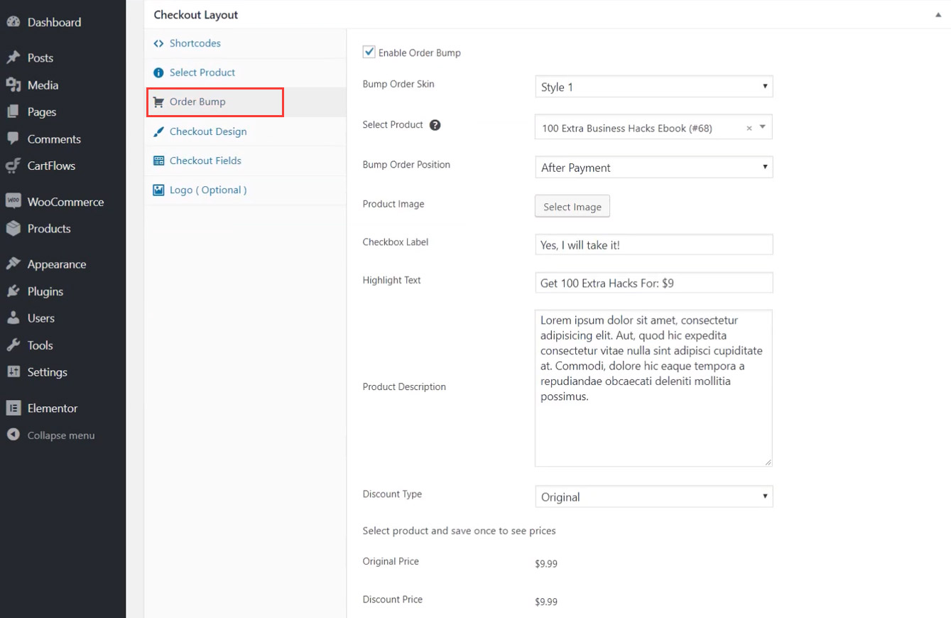 Tripwire Funnels: Complete Guide With 9 Powerful Examples Adding Order Bump to page