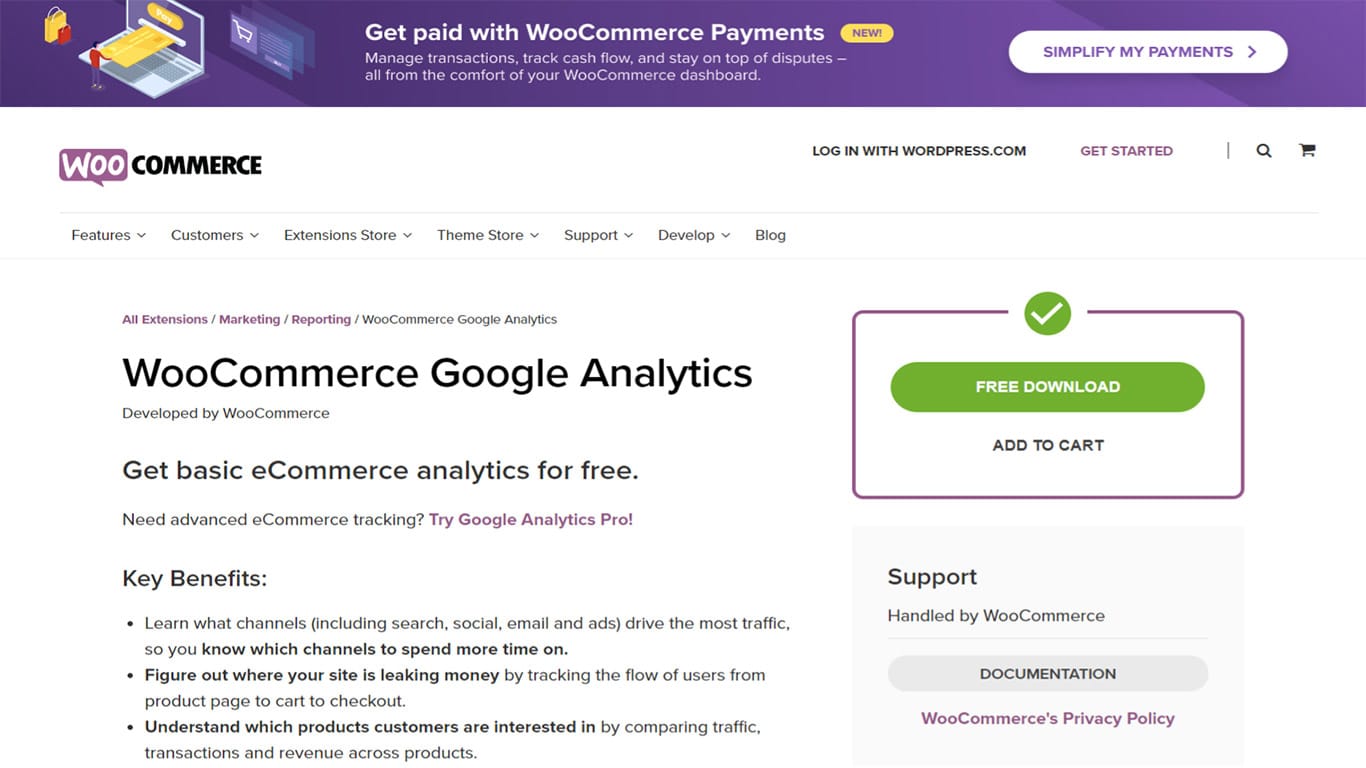 10 Best Google Analytics Plugins for WordPress for Data-Driven Insights WooCommerce Analytics plugin image