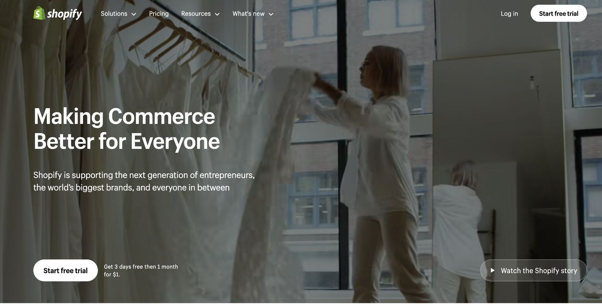 The Ultimate Shopify vs WooCommerce Showdown: Which Should You Choose? shopify homepage