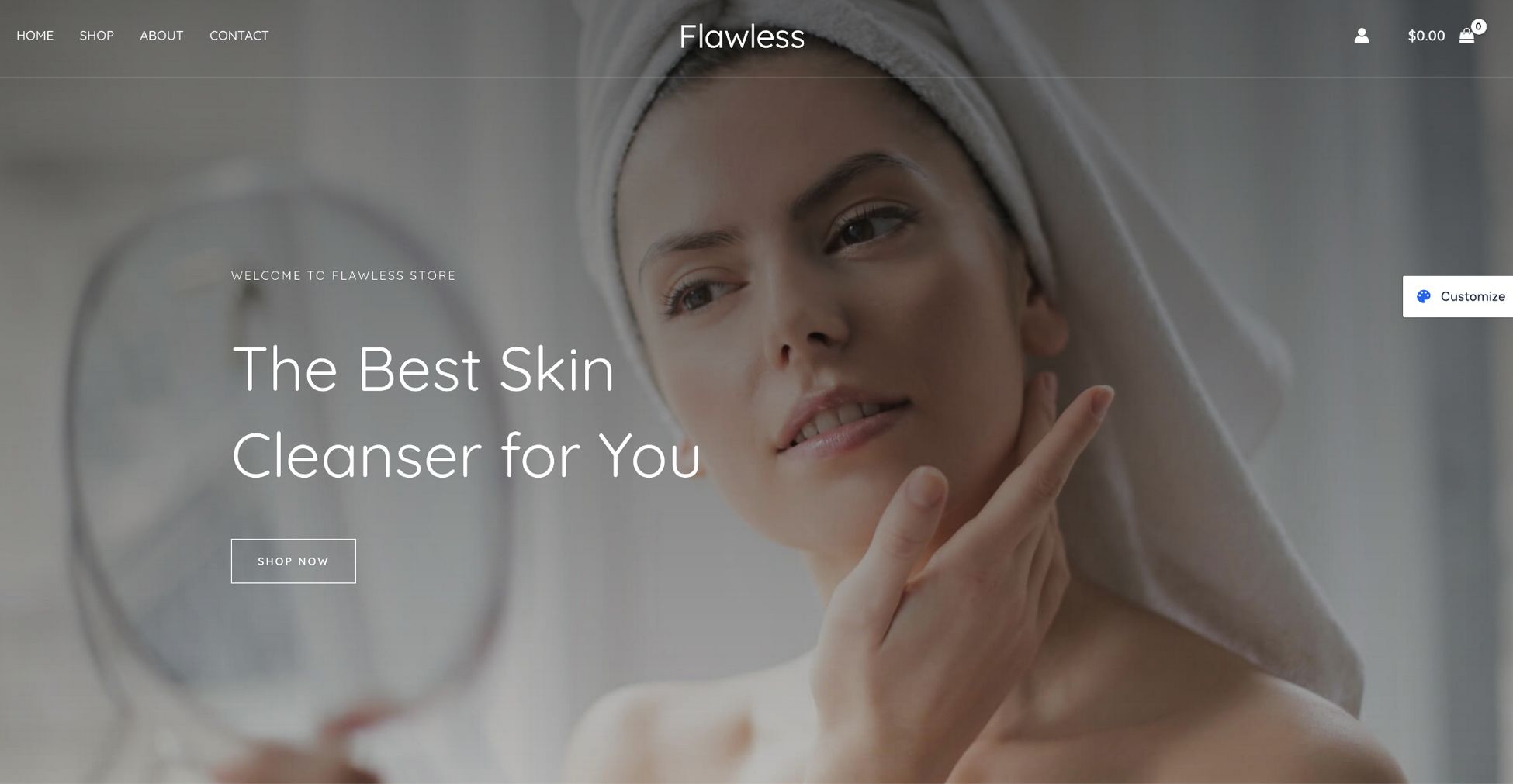 The Ultimate Shopify vs WooCommerce Showdown: Which Should You Choose? starter template - skin cleanser store