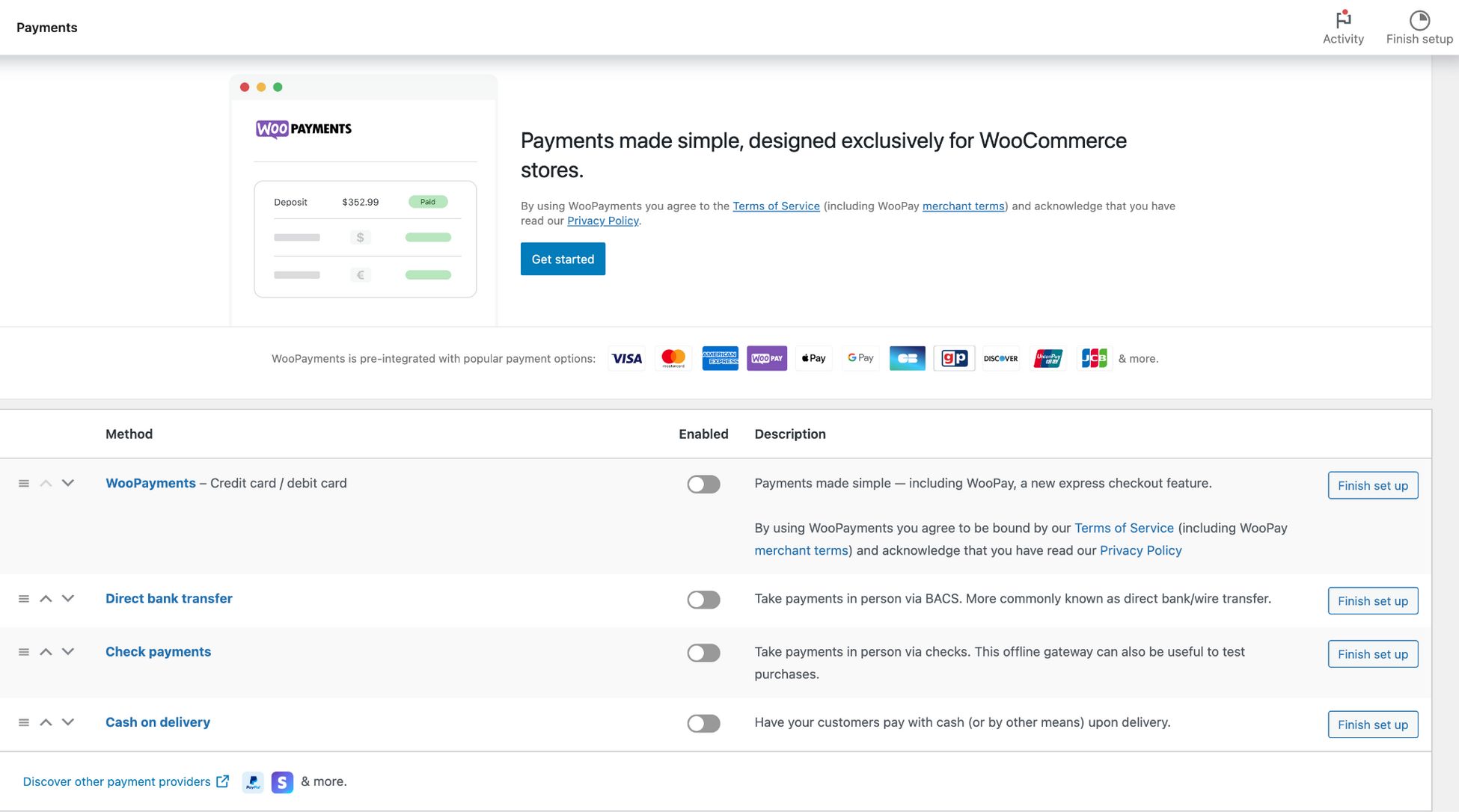 The Ultimate Shopify vs WooCommerce Showdown: Which Should You Choose? woocommerce payment methods