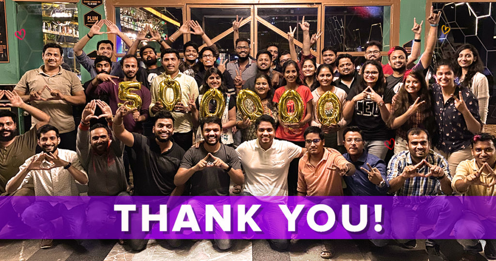 Celebrating 1 Million Active Installs! Astra's 500k active install celebration!