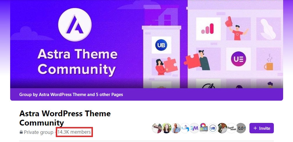 How To Choose a WordPress Theme: The Definitive Checklist Astra facebook community