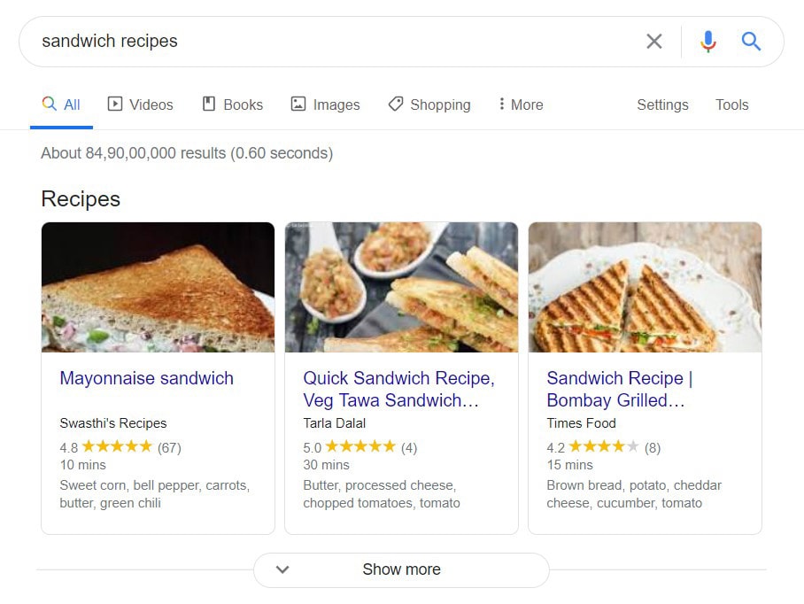 5 Best Structured Data Testing Tools to Test Rich Snippets and Schema Google search result