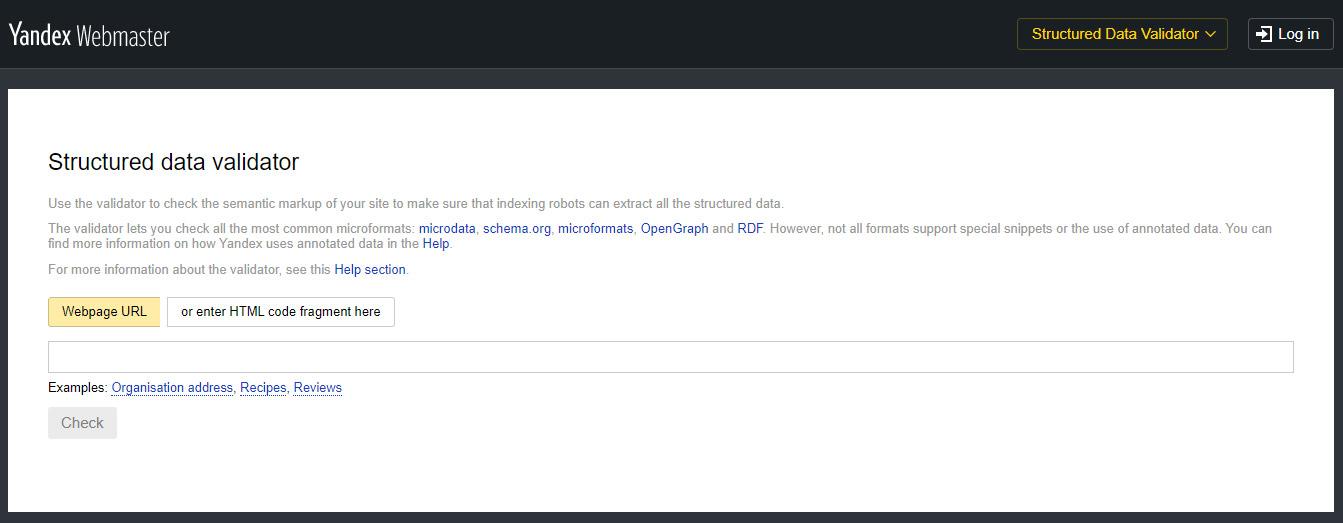5 Best Structured Data Testing Tools to Test Rich Snippets and Schema Yandex structured data validator