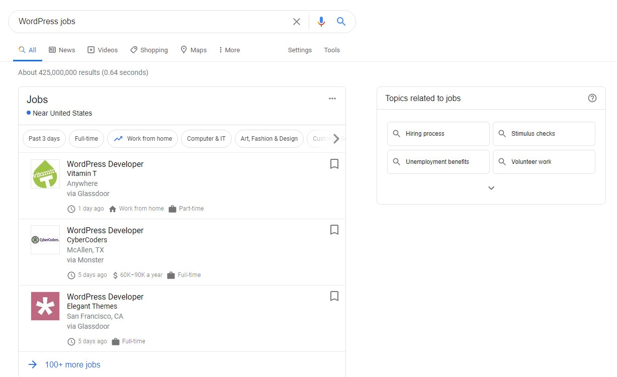 11 Best Schema Plugins for WordPress (Reviewed and Rated) WordPress jobs rich snippet