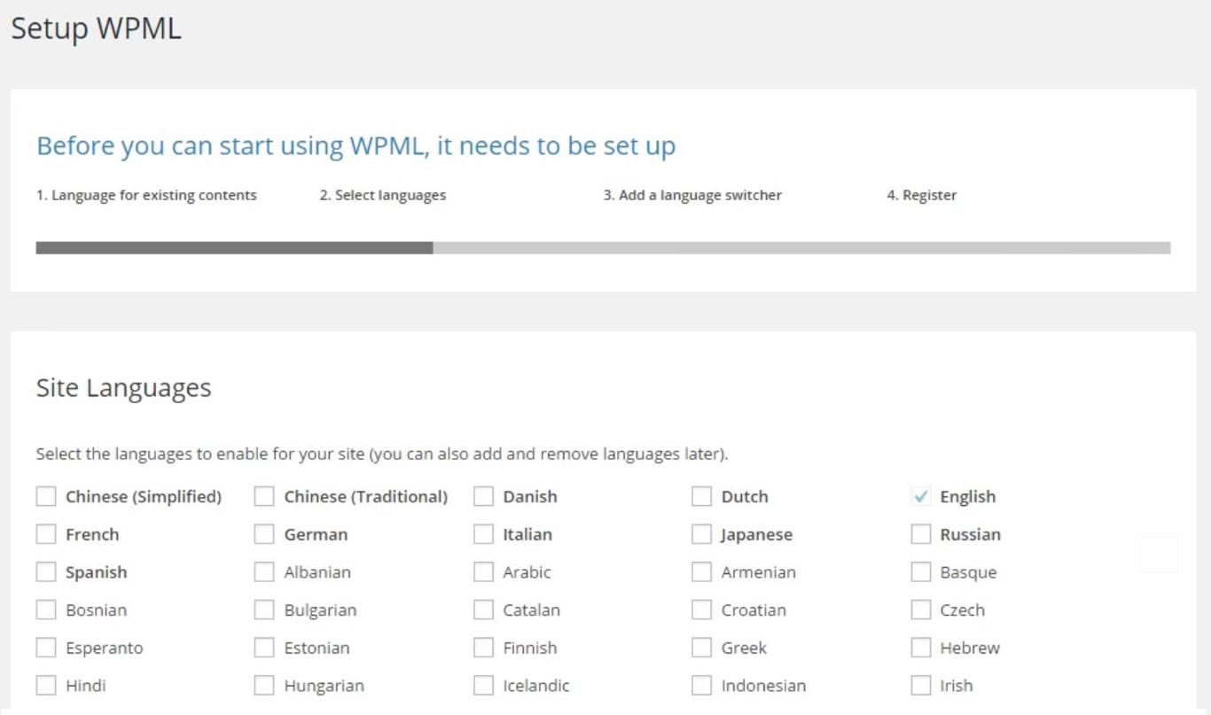 6 Best WordPress Multilingual Plugins - Free and Paid Options WPML language setup