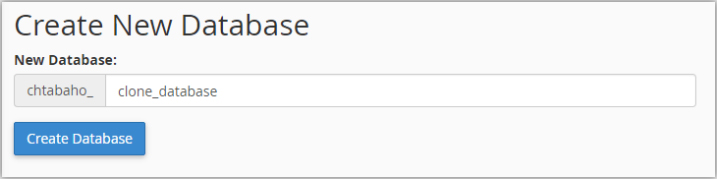 How To Clone a WordPress Site in Less Than 5 Minutes Using Free Tools Create new database