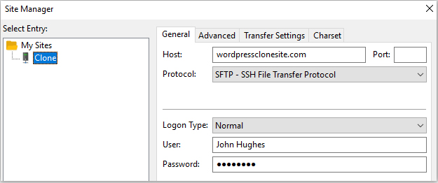 How To Clone a WordPress Site in Less Than 5 Minutes Using Free Tools Site manager image