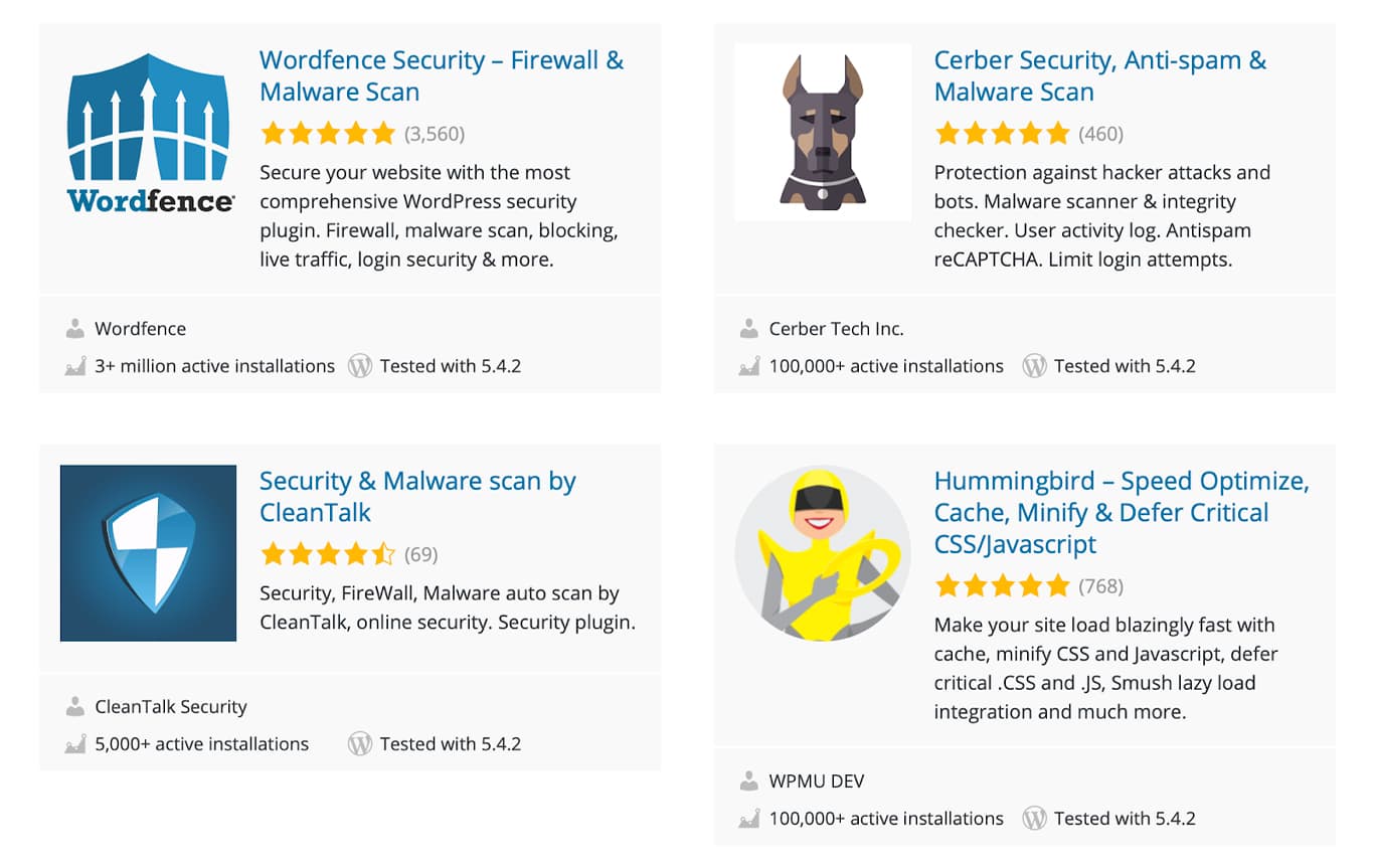 How To Secure a WordPress Website: 15 Proven Ways To Secure Your Site Security plugins image