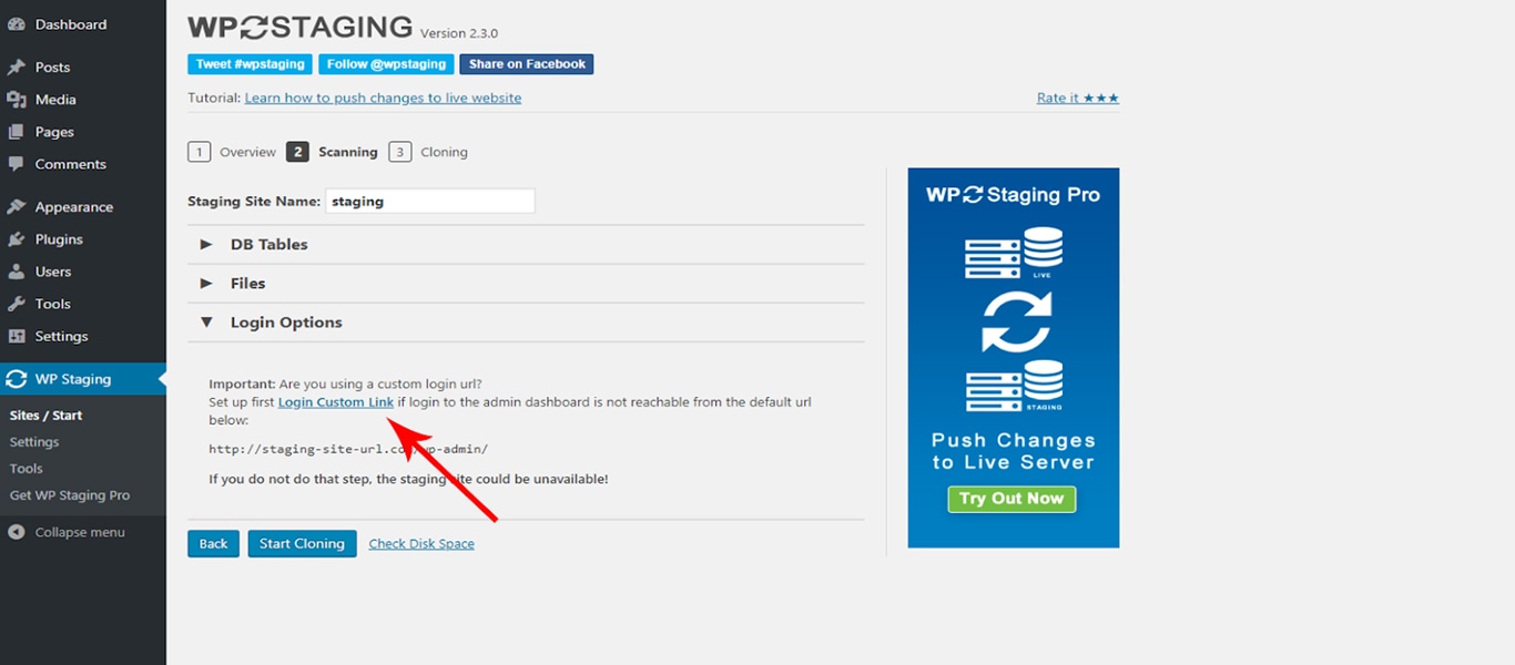 How To Clone a WordPress Site in Less Than 5 Minutes Using Free Tools WP Staging custom link