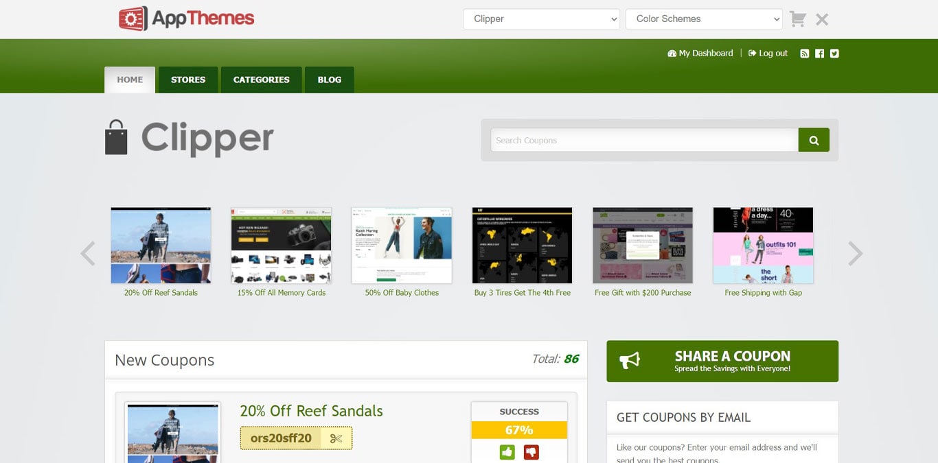 31 Best WordPress Themes for Affiliate Marketing (Free and Paid Options) Clipper theme demo