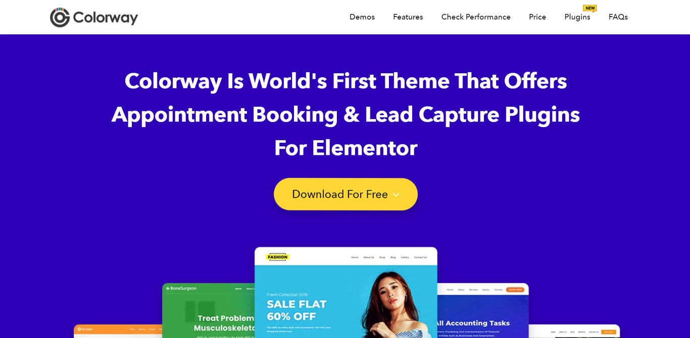 31 Best WordPress Themes for Affiliate Marketing (Free and Paid Options) Colorway theme demo