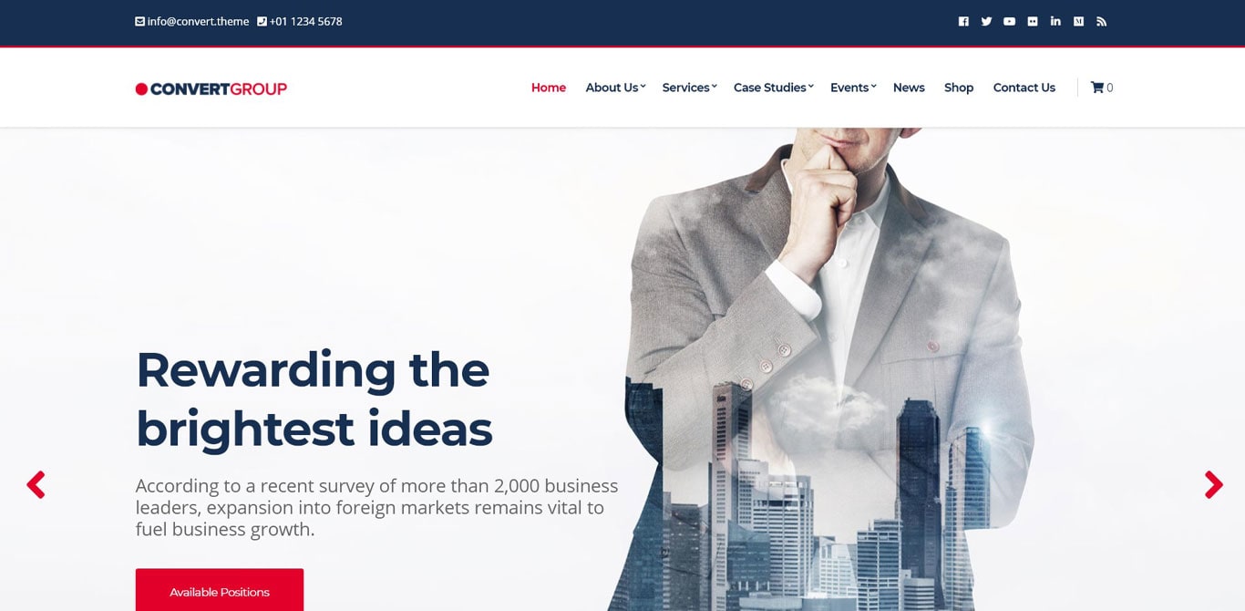 31 Best WordPress Themes for Affiliate Marketing (Free and Paid Options) Convert theme demo