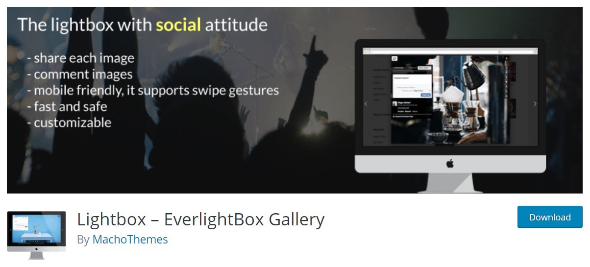 15 Best WordPress Photo Gallery Plugins (Free and Premium) Lightbox plugin site image