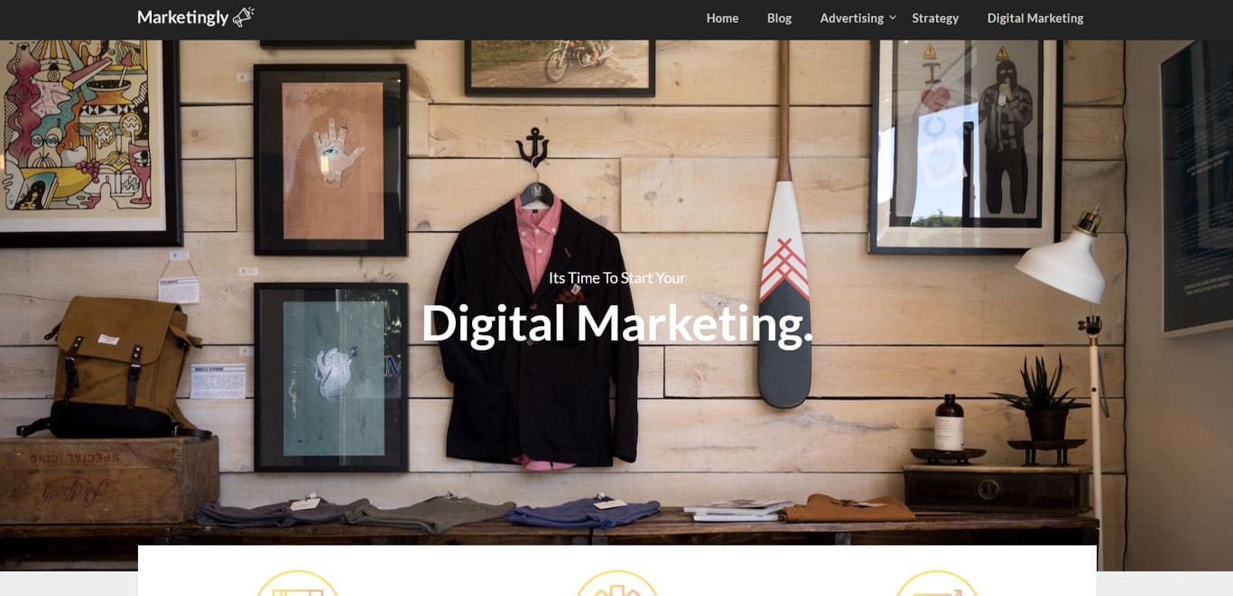 31 Best WordPress Themes for Affiliate Marketing (Free and Paid Options) Marketingly theme demo