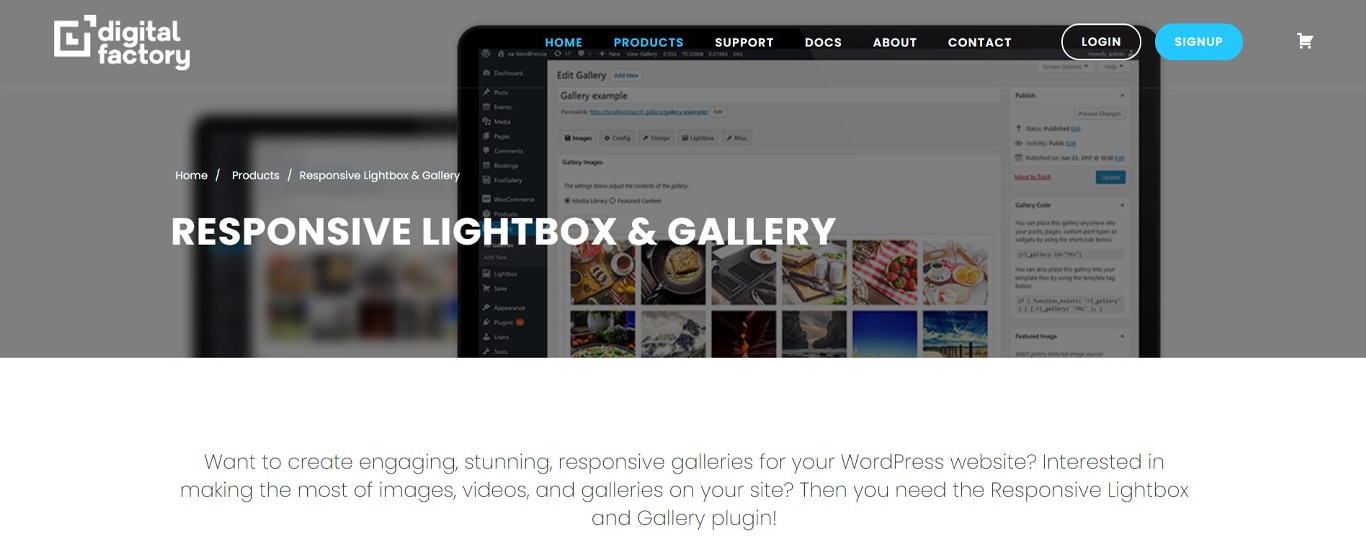 15 Best WordPress Photo Gallery Plugins (Free and Premium) Responsive Lightbox & Gallery WordPress plugin