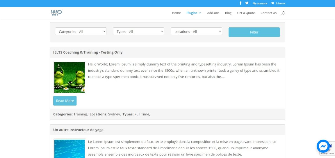 14 Best WordPress Job Board Plugins Compared (Free and Premium) Apply Online Plugin demo site