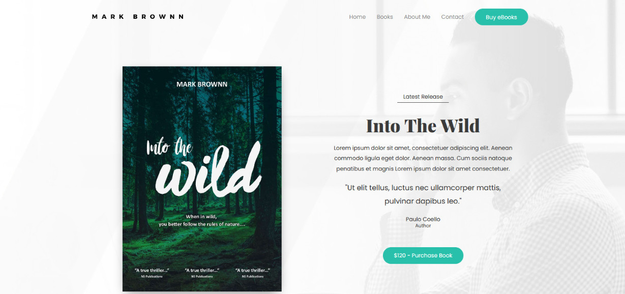 Do More With Less – 48 Best Simple WordPress Themes Revealed! Astra Author theme demo