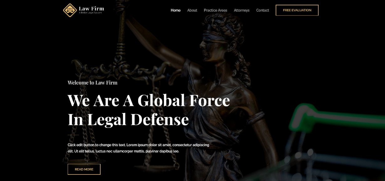 28 Best Law Firm WordPress Themes – Free and Premium Options Reviewed Astra law Firm demo site