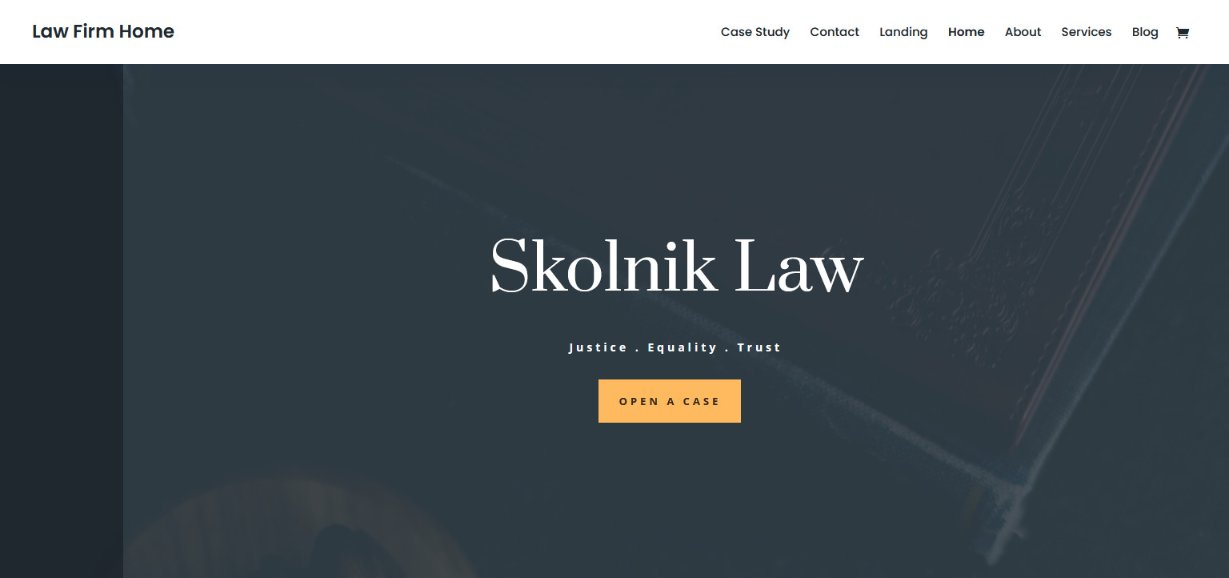 28 Best Law Firm WordPress Themes – Free and Premium Options Reviewed Divi Law Firm Home Demo