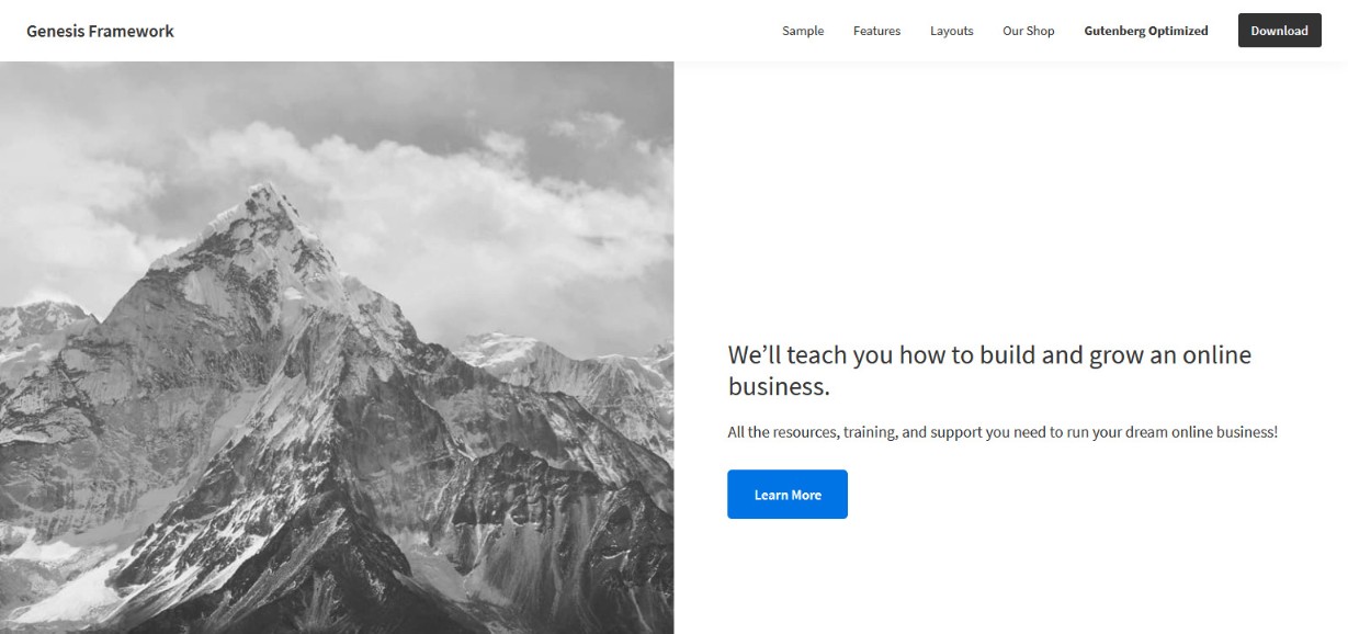 Do More With Less – 48 Best Simple WordPress Themes Revealed! Genesis simple wordpress theme