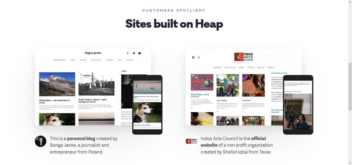Do More With Less – 48 Best Simple WordPress Themes Revealed! Heap Simple Blogging WordPress Theme