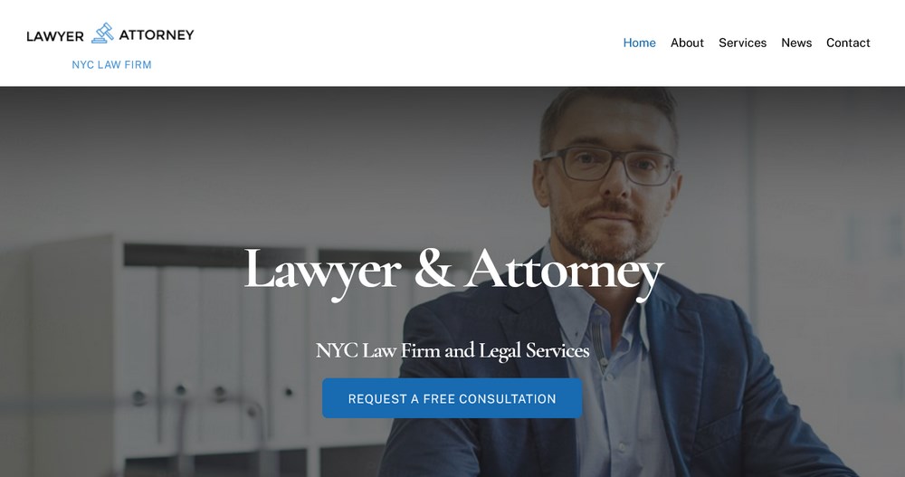 28 Best Law Firm WordPress Themes – Free and Premium Options Reviewed Ultra Lawyer demo site