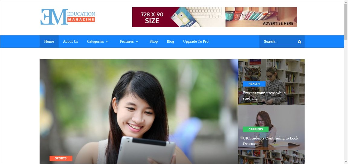 30 Best WordPress Educational Themes for Schools and Learning Websites edumag wordpress theme